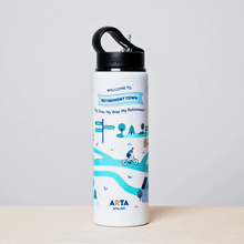 Load image into Gallery viewer, ARTA Retirement Town Water Bottle