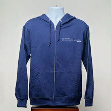 Load image into Gallery viewer, Expression Zip-Up Unisex Hoodie - I&#39;m retired. All my travel is essential. ARTA