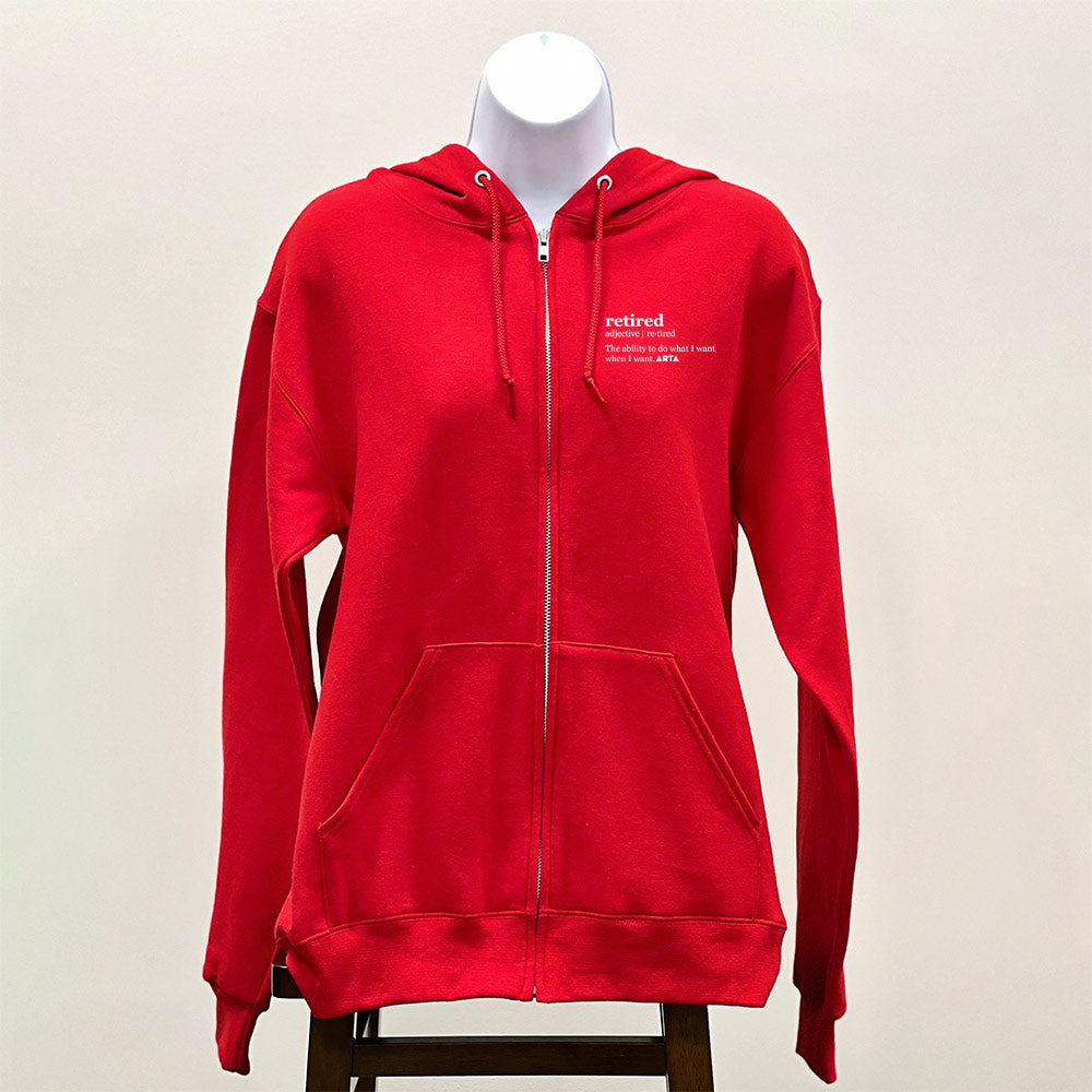 Expression Zip-Up Hoodie - Definition of Retired