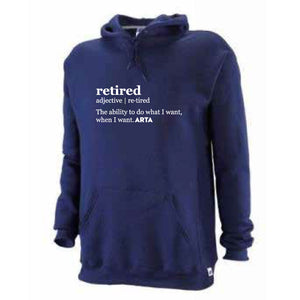ARTA Expression Hoodies - Definition of retired
