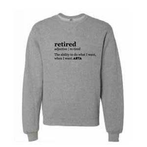Expression Crewneck Unisex Sweatshirt - Retired Definition